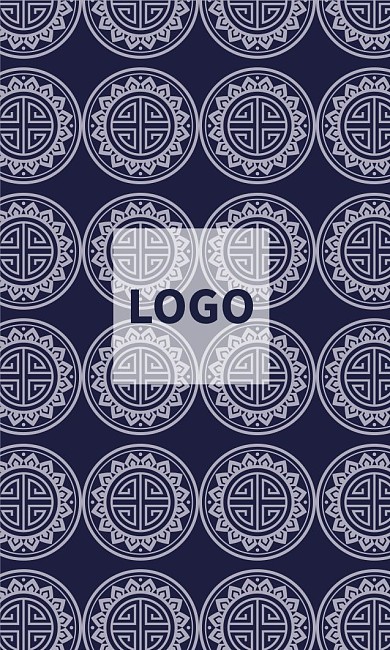 名片 传统色 中国风 传统花纹