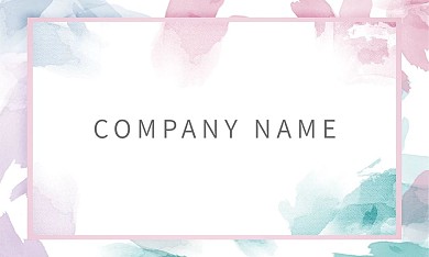 名片个性可爱小清新