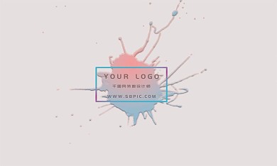 通用渐变小卡片名片