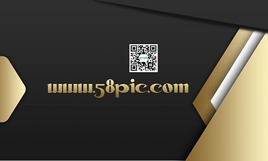 商务名片黑金高端大气