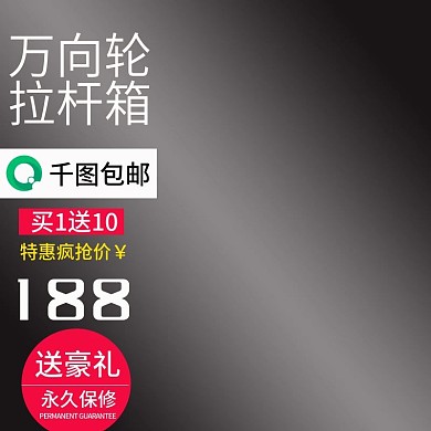 万向轮实用拉杆箱