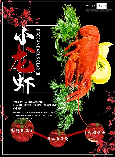 宣传单小吃宣传单DM食物宣传单