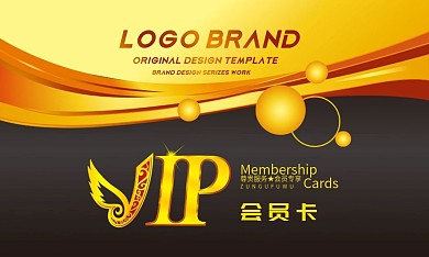 名片卡片 高档会员卡图片