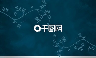蓝色商务简约名片