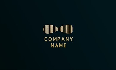 一棵树系列黑金标志绅士浮想名片