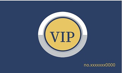 会员卡20蓝色创意贵宾福利卡宣传名片