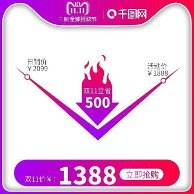 价格折线主图双11活动