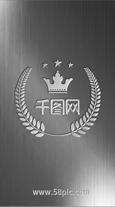 黑色金属科技高档质感工作证