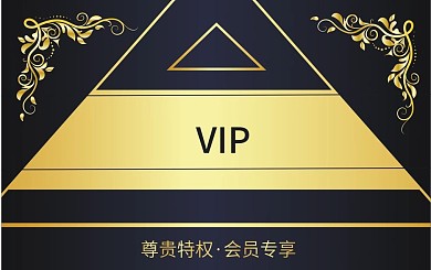 矢量洗车店黄金会员卡