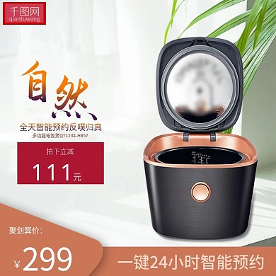 电商家用电器厨房小家电电饭煲主图聚划算