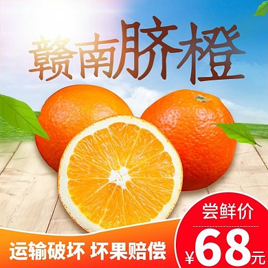 生鲜赣南脐橙主图