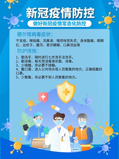 新冠疫情防控 医生 德尔达病毒