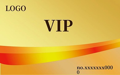 会员卡19创意高端大气贵宾福利宣传卡片