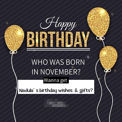 金色加黑色条纹庆祝生日正方形图片