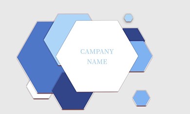 多层个性商务名片