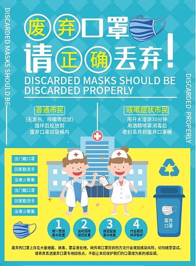 废弃口罩回收指南DM单