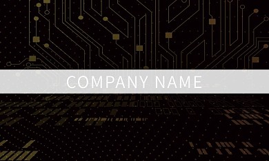 高档名片黑金个性大方