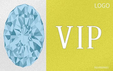 高档酒店会员卡（金色镶钻土豪风）