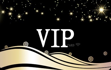 原创大气简约黑VIP会员卡