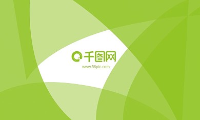 简约小清新商务矢量科技互联网名片