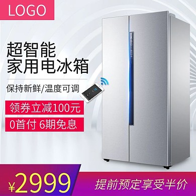 家用双开智能保鲜电冰箱