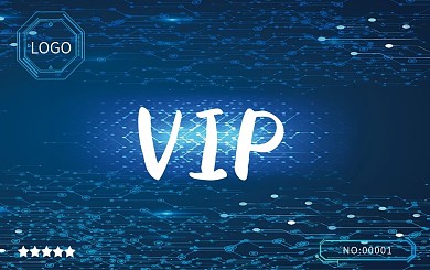 科技高档科技感会员卡