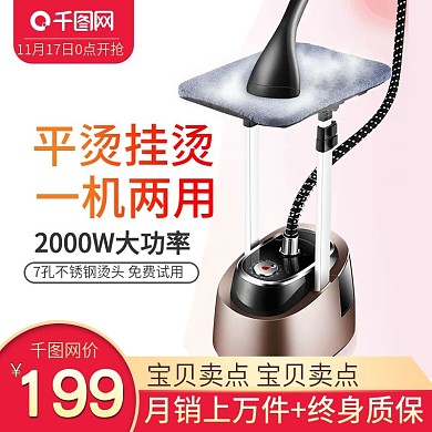 主图直通车挂烫机促销