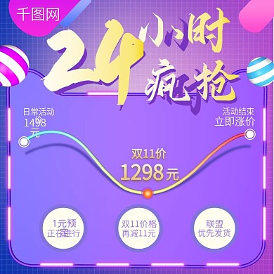 双11狂欢直通车图