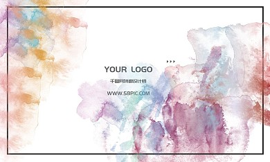 161原创水墨风格名片