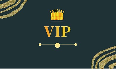 设计名片9创意金色高端大气商务贵宾会员卡