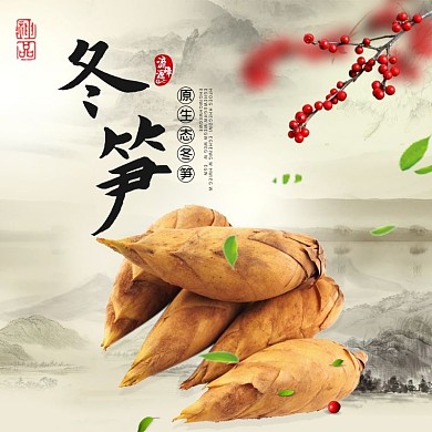 流源嶂原生态冬笋主图