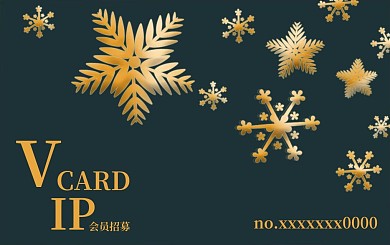 VIP4贵宾福利会员招募宣传会员卡