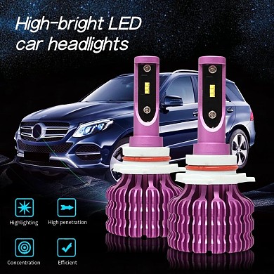 汽车车灯LED外贸主图