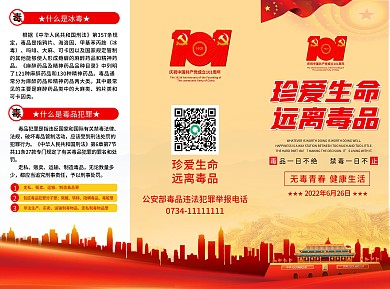 2021年安全禁毒宣传册