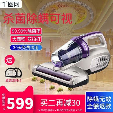 简约家居风格除螨器