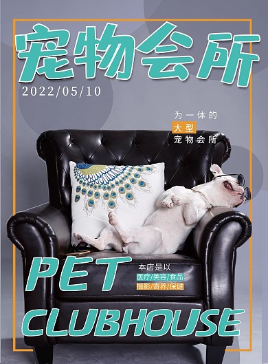 超个性斗牛宠物单页