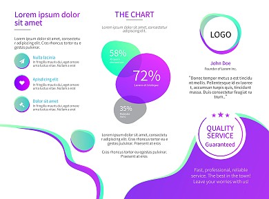 简约时尚大气彩色设计工作室公司
