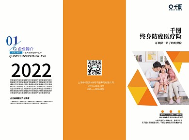 保险介绍宣传三折页