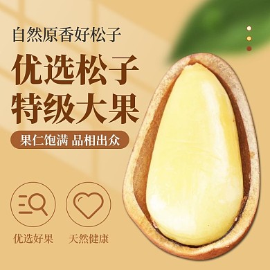 热销零食休闲小吃优选松子主图直通车