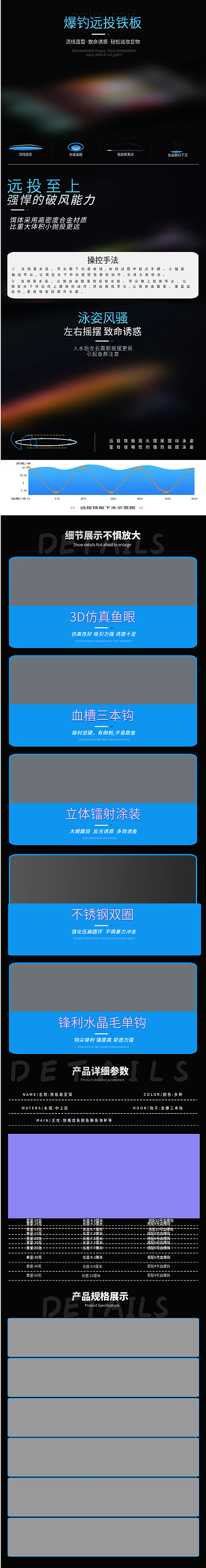 电商渔浮设计详情页