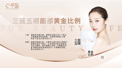 整形医院黄金比例脸