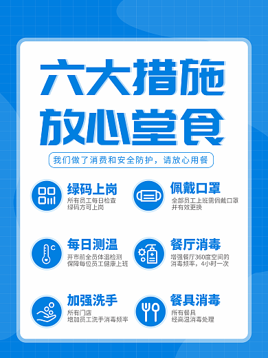 餐厅防疫六大安全措施