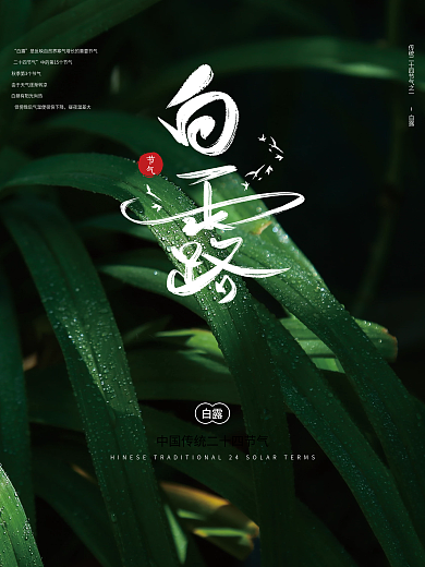 二十四节气之一 白露