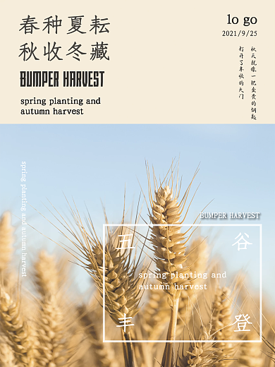 小麦海报