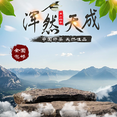 电商淘宝茶户外主图直通车