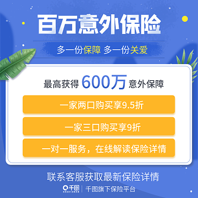 医疗百万意外医疗保险主图