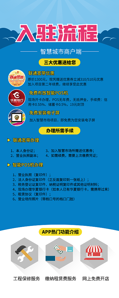 施工流程图展架