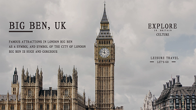 欧美简约风旅行banner视频封面