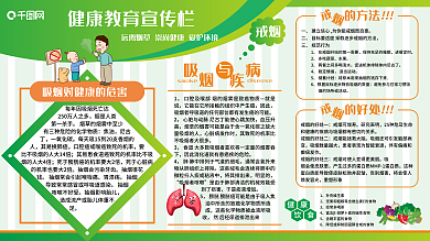 健康教育宣传栏图片