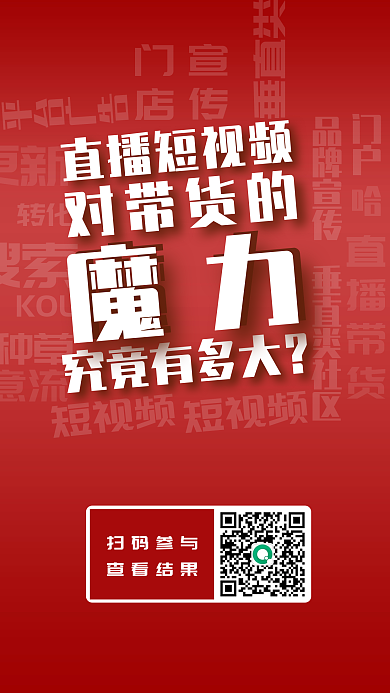 文字主视觉促销手机海报